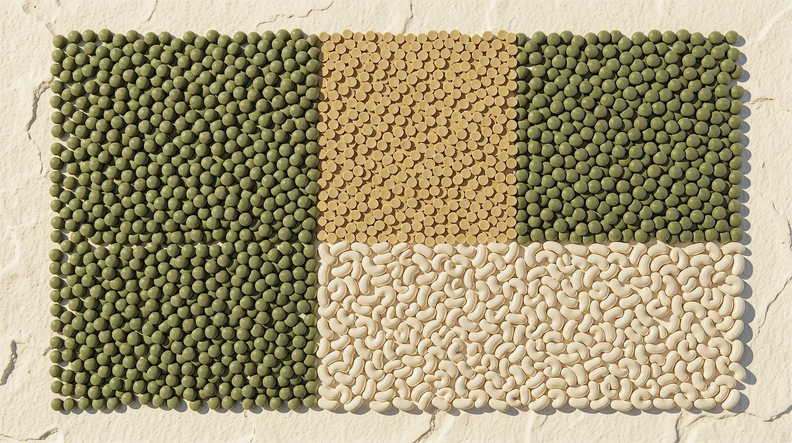 Texturas naturales de nutrición